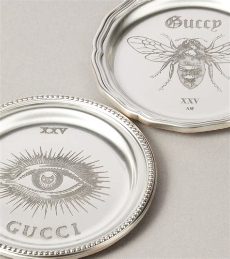 gucci coaster|gucci flatware.